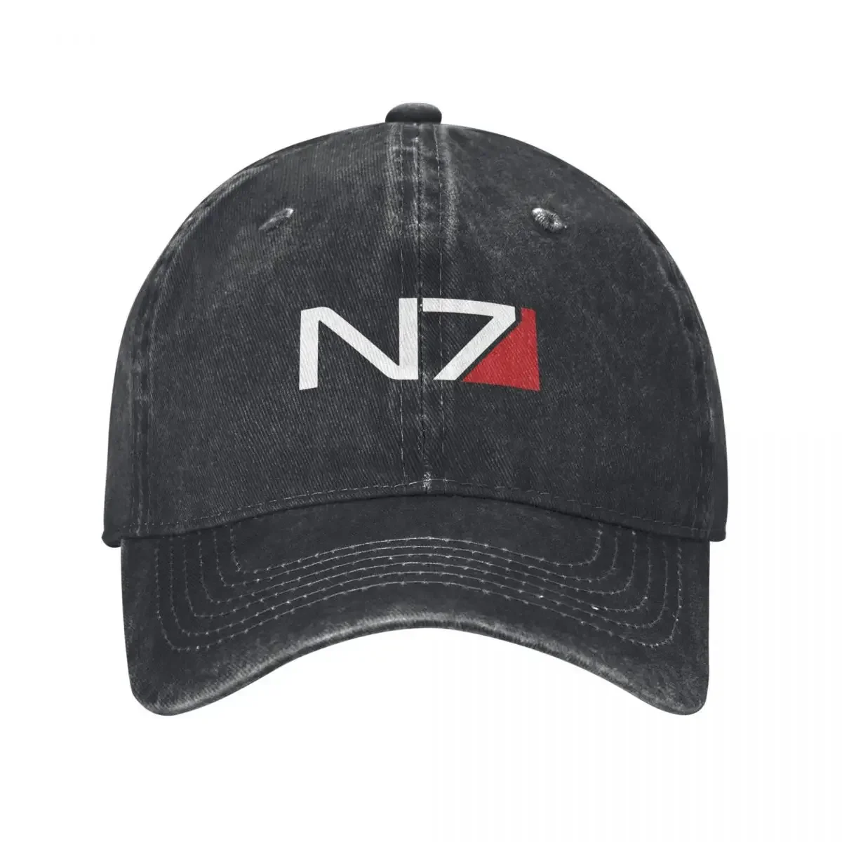 

Mass Effect N7 Baseball Cap Streetwear Luxury man cap Trucker Cap Beach Men Luxury Brand Women's