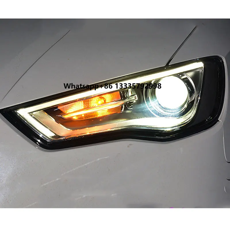 

LED Car Daytime Running Light Headlight Upgrade Replacement for'audi A3 2013 2014 2015 2016 Headlight Modify Parts Mouldings
