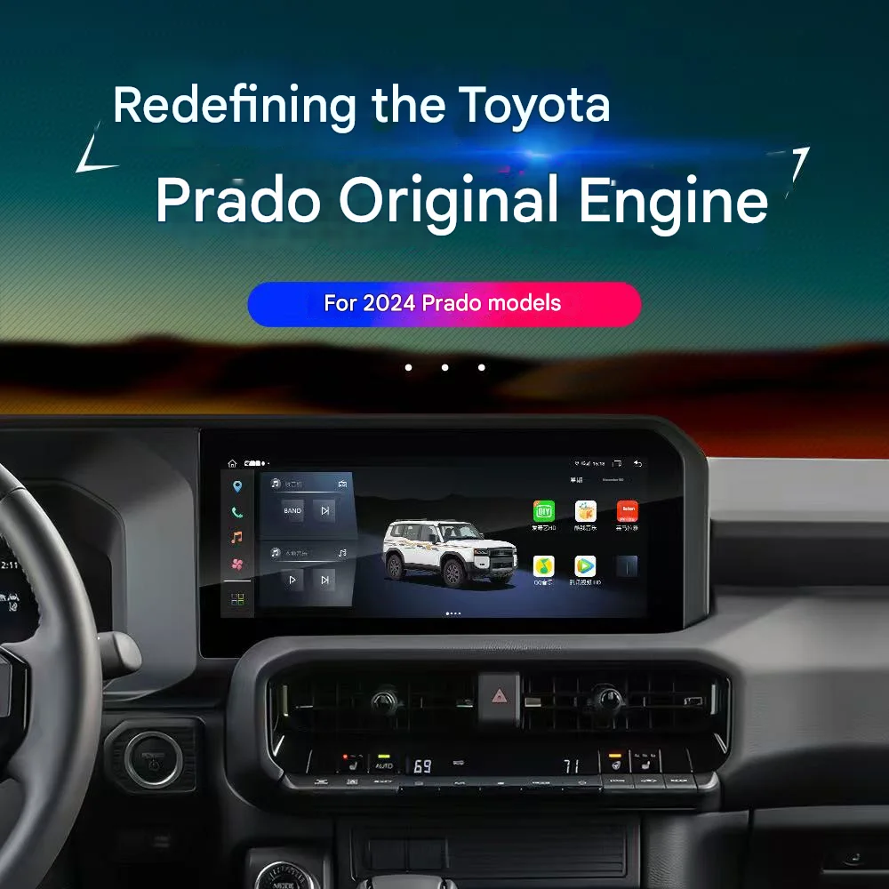

RoadNavi для Prado LC250 2024-2025: Новинка! Автомагнитола Android с Carplay, GPS-навигацией и мультимедийным головным устройством