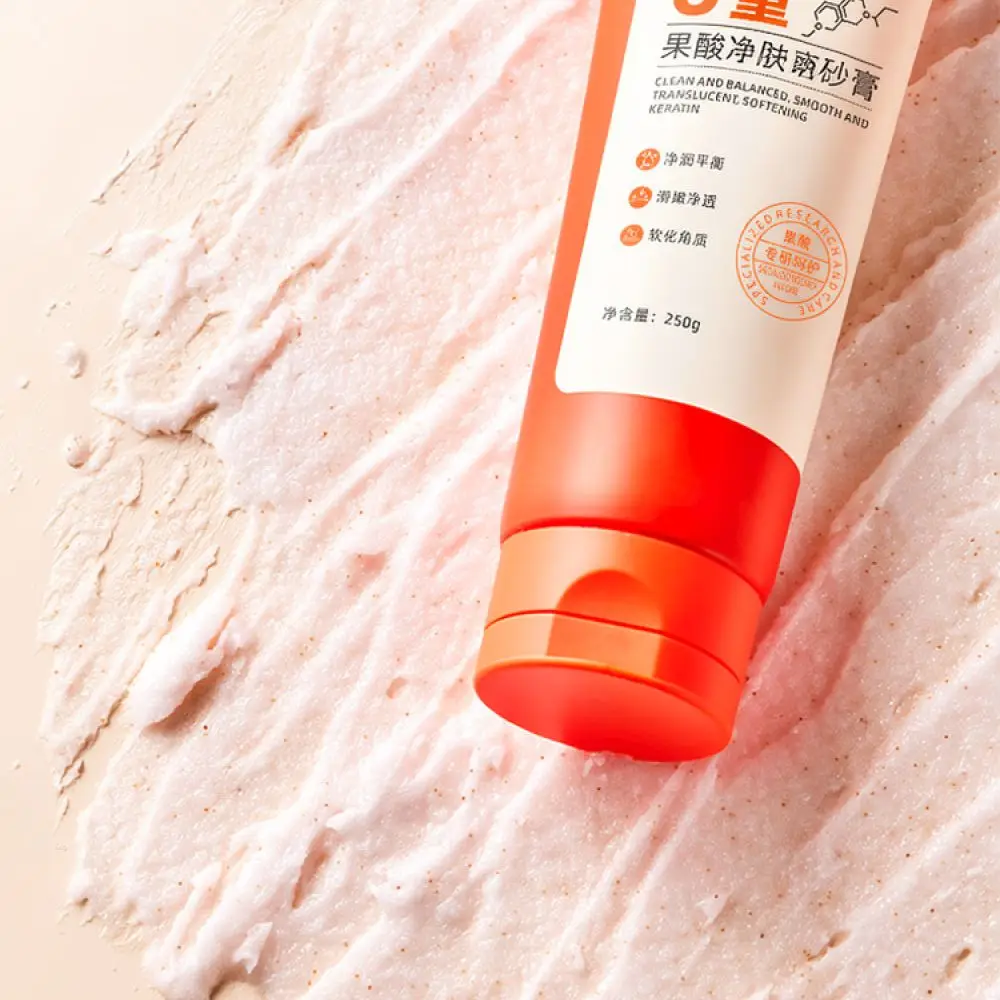 Smooth Skin Fruit Acid Body Scrub For Pandasbeauty Exfoliating Cream Dead Skin Remover Deep Cleaning Moisturizing Care