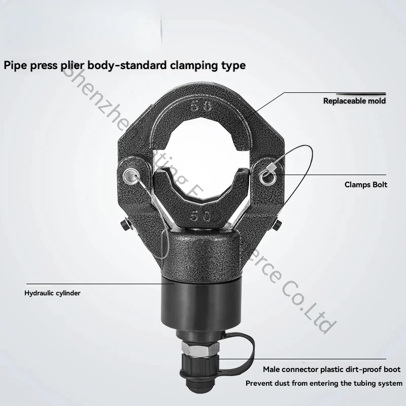 Split JT Stainless Steel Hydraulic Pipe Pliers DN324050 First Series Second Series Aluminum-plastic Pipe Clamping Thin Clamping