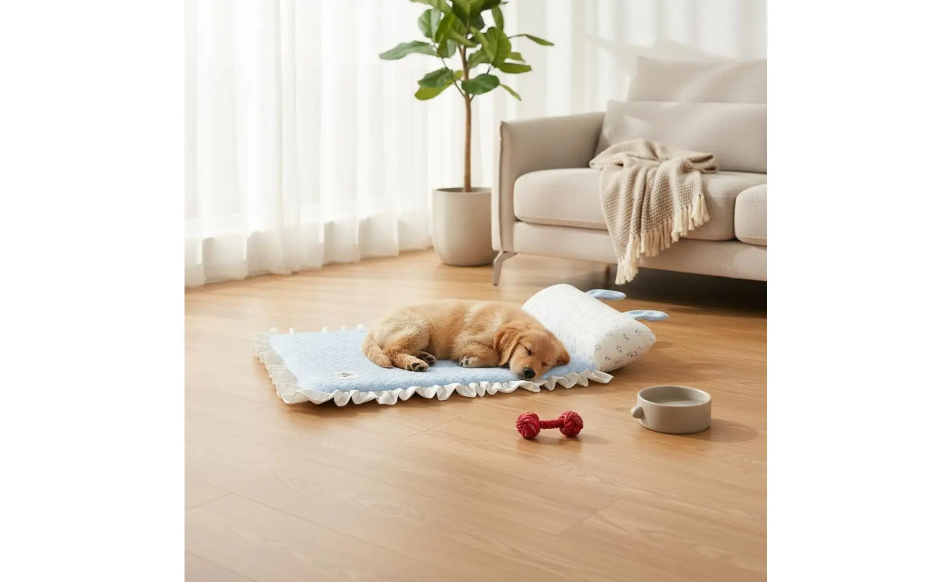 Dog Cooling Mat Cute Ear Pillow Feline Cooling Mat Summer Pet Cushion Soft Breathable for Small Dogs, Hot Weather Dog Cooling Mat Cute Ear Pillow Feline Cooling Mat Summer Pet Cushion Soft Breathable for Small Dogs, Hot Weather