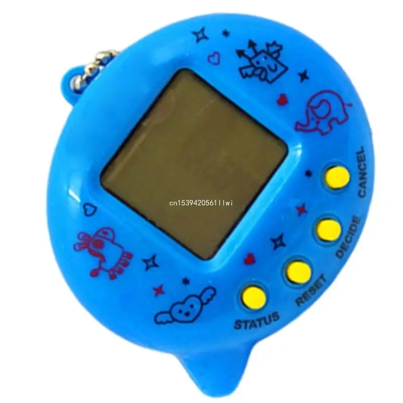 Game Machine Electronic Animals Toy Pocket Nostalgic Game Console for Kid Dropship