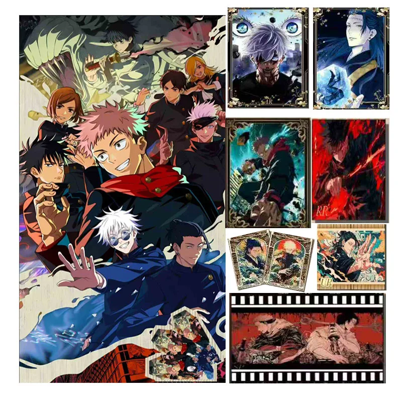 Wholesale Jujutsu Kaisen Ripping Art Cards Collection Limited Edition Holo Foil Gacha Premium For Fans