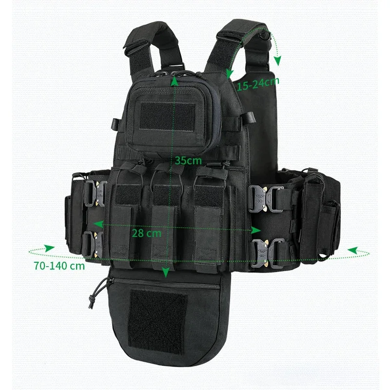 YAKEDA 8280 Tactical Vest - Hunting Tactical Vest - Outdoor Tactical - Full-coverage Vest