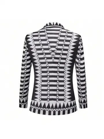 पुरुषों के लिए ब्लेज़र, नॉच्ड जैकेट, कैज़ुअल बिज़नेस जैकेट, स्पोर्ट्स कोट, स्लिम फिट प्लस साइज़ ब्लेज़र 10 best sales ठंडी जैकेट - №1