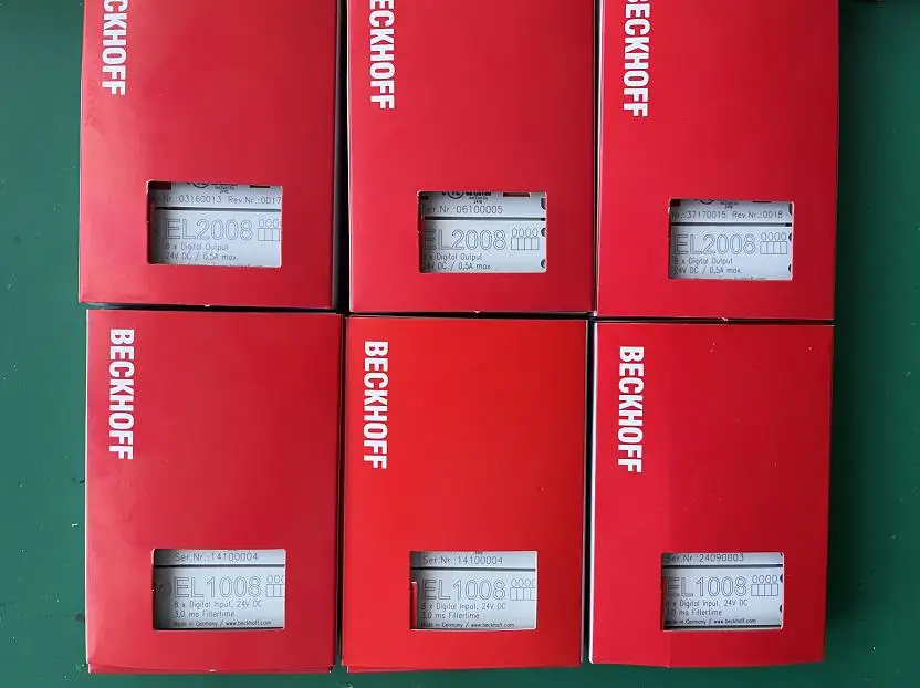 O módulo EL3314 EL3202 EL3152 EL3112 EL3122 Beckhoff BECKHOFF é local genuíno.