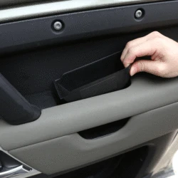 Car Styling For Land Rover Defender 90 110 2020-2022 ABS 2Pcs/Set Door Storage Box Handle Armrest Organizer Container Holder