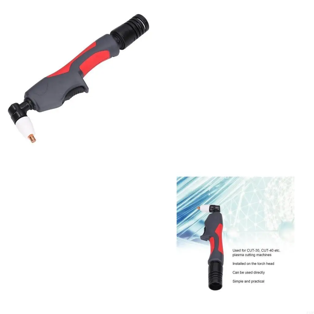 

P82E Plasma Cutter Torch Head PT31 ABS Handle For Cut30 Cut40 Cut50 LGK40 MTC-120P