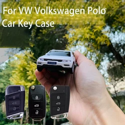 ABS Car Styling Car Key Case for VW Volkswagen Golf 7 MK7 Tiguan MK2 Seat Ateca Leon FR Ibiza Skoda Octavia Kodiaq Key Cover Fob