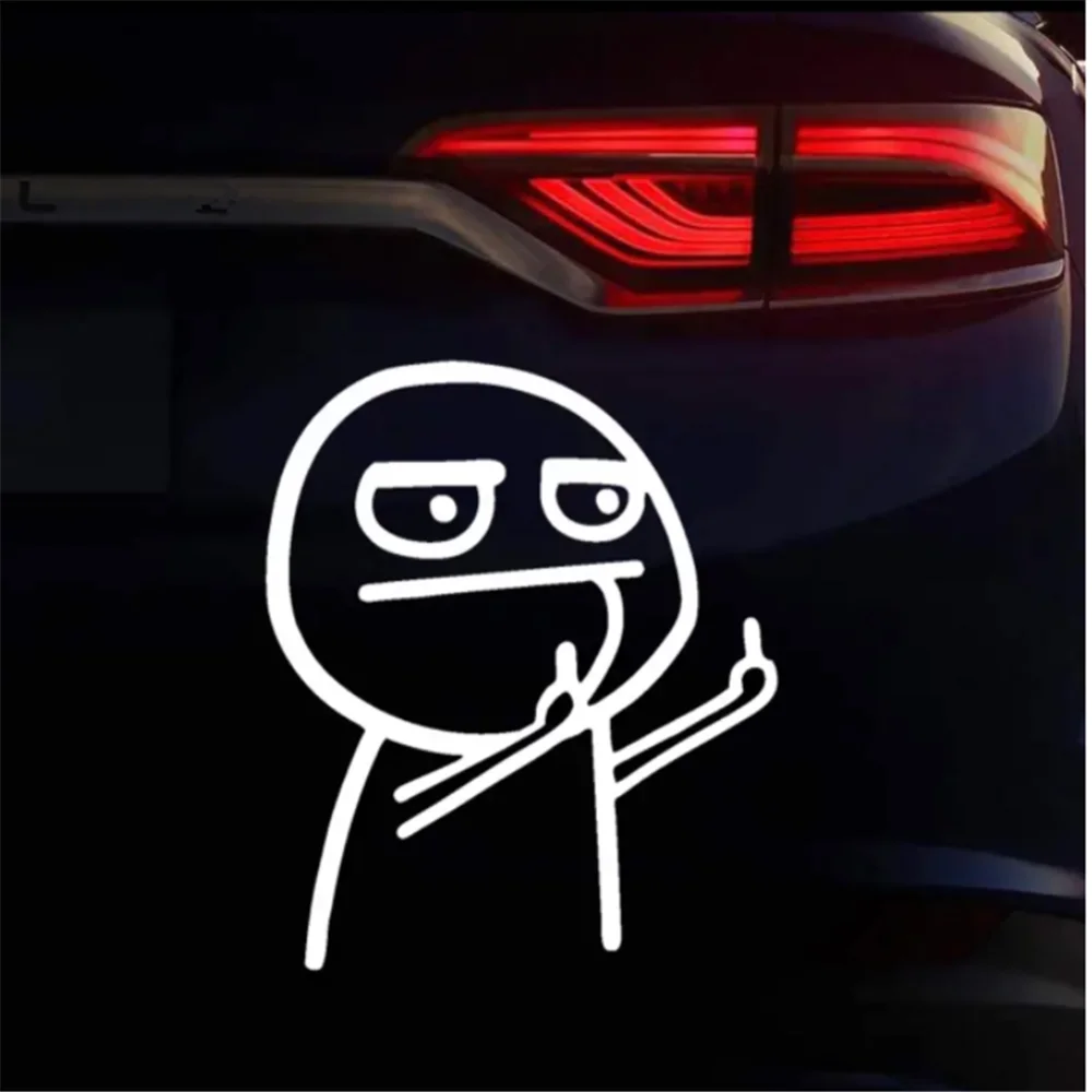 

Автомобильная наклейка с забавным средним пальцем для Renault Nepta Altica Z17 Sand-up Ondelios Thalia