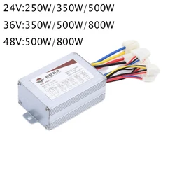 24V/36V/48V Electric Bike Brush Motor Controller 250W/350W/500W/800W DC Brush Motor Controller for Electric Bicycle Parts