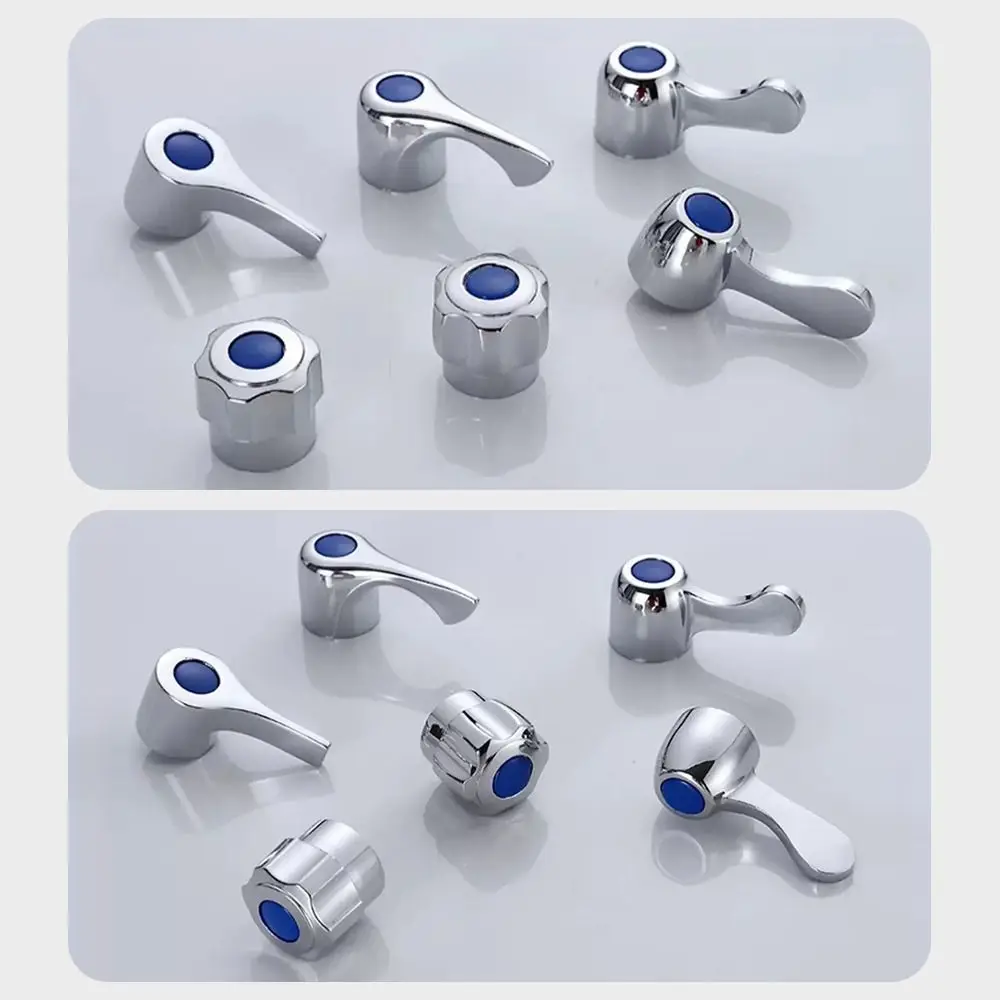 New Triangle Valve Faucet Handle Small Spout Universal Quick Open Valve Faucet Switch Handle