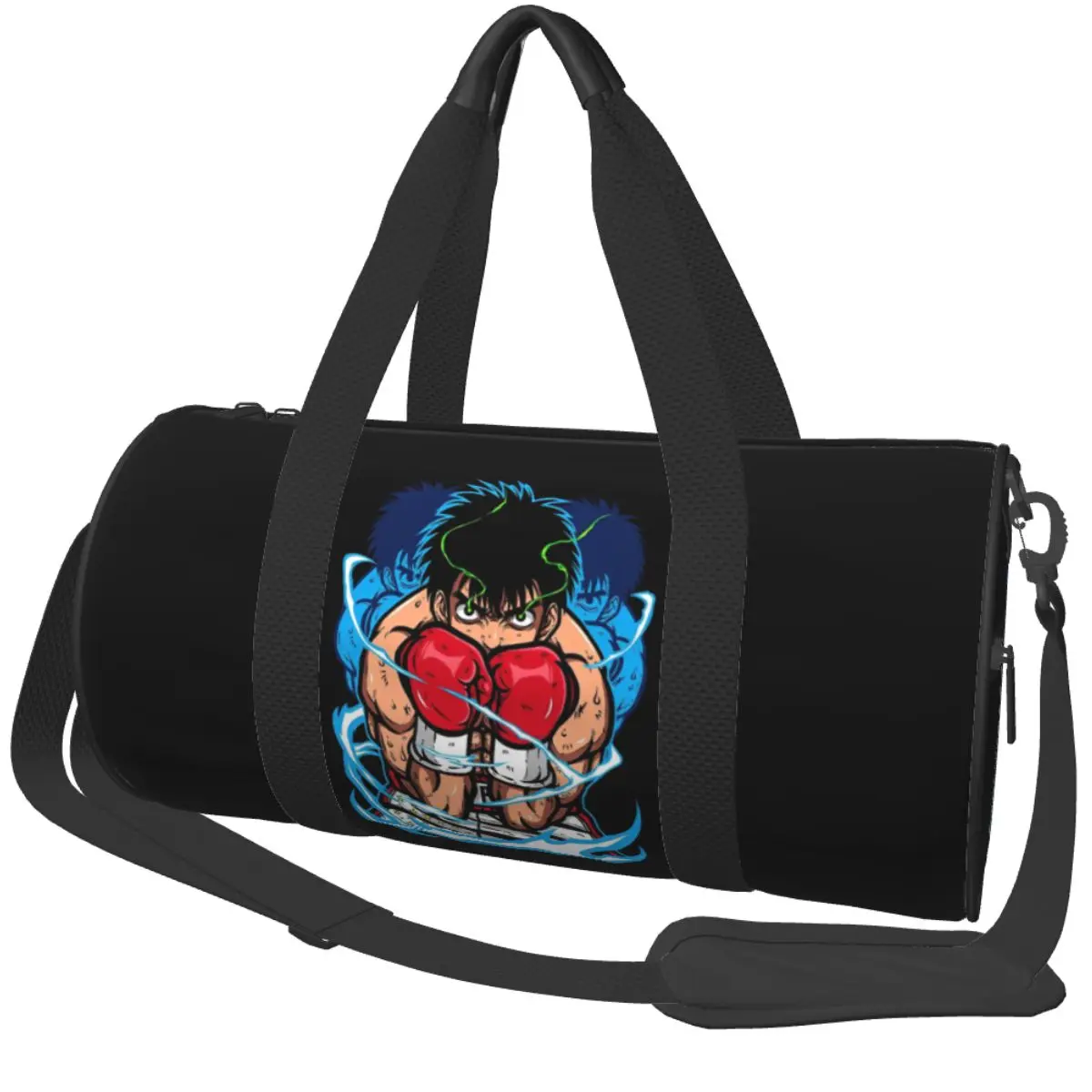 

Ippo Makunouchi - Hajime No Ippo Gym Bag Спортивные сумки выходного дня Большая вместительная дорожная сумка с узором Сумка для фитнеса для мужчин и женщин