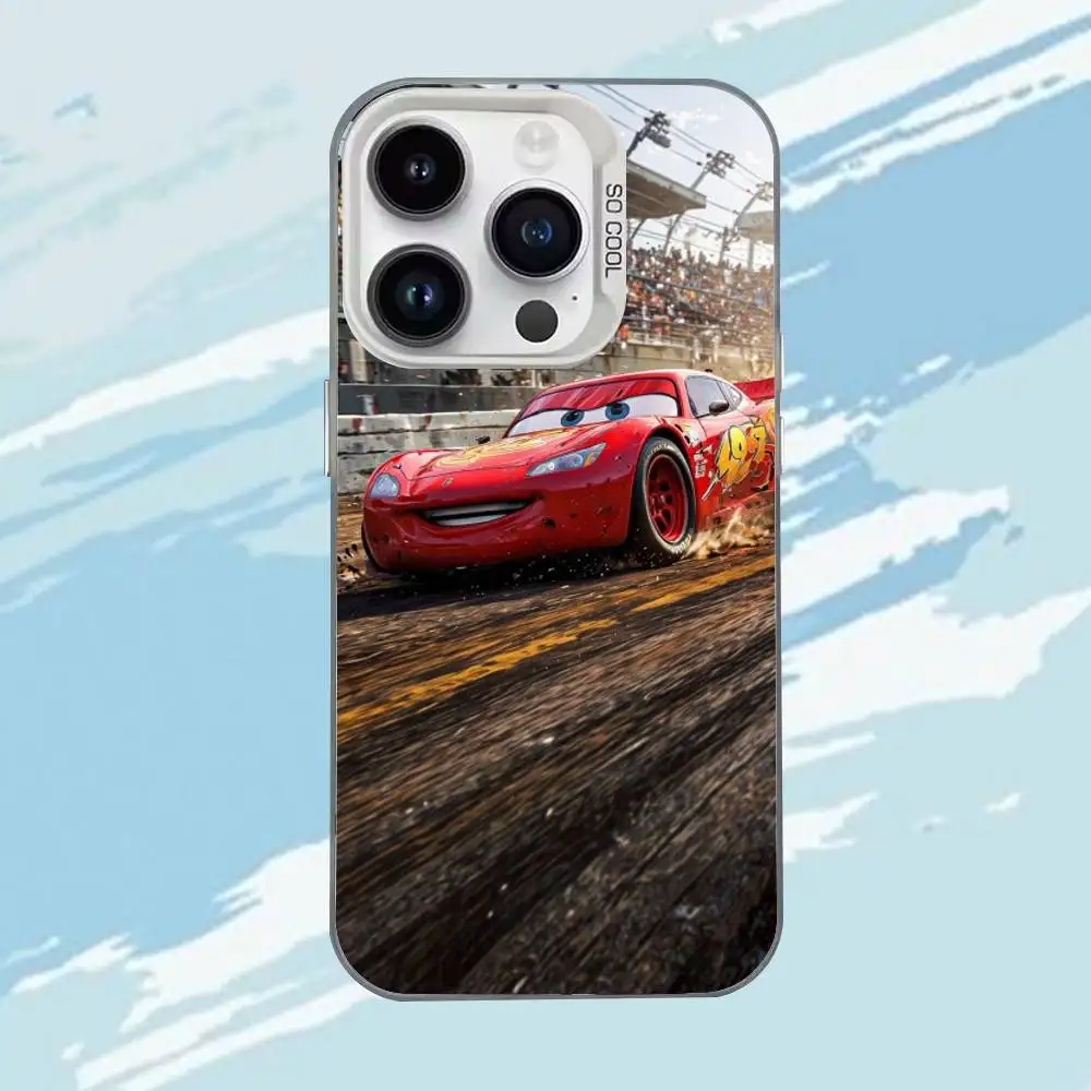 Casing Ponsel Film L-Lightning Mc-MCQueenS-S Untuk iPhone 17,16,15,14,13,12,11,Mini,Pro,MAX Matte Anti Benturan