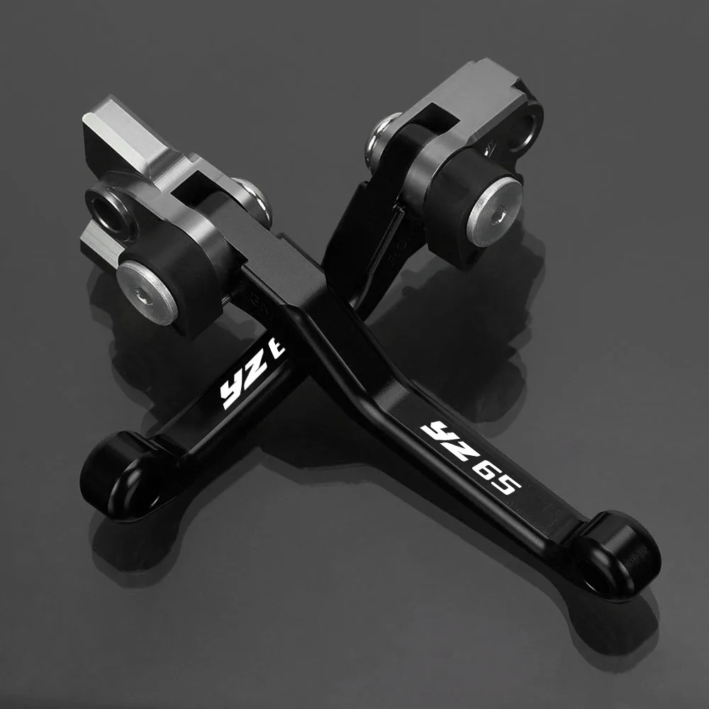 CNC Aluminum Motorcycle Motorbike Dirtbike Dirt Pit Bike Motocross Perch Pivot Brake Clutch Levers For Yamaha YZ65 YZ 65 2018
