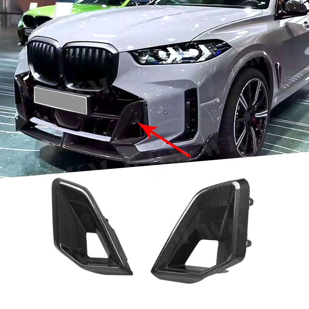 

1 компл. автомобильный передний бампер, декоративная накладка на вентиляционное отверстие, автомобильный бампер, канавки для BMW X5 G05 G18 LCI M Sport 2023 + накладки на воздухозаборник Bodykit