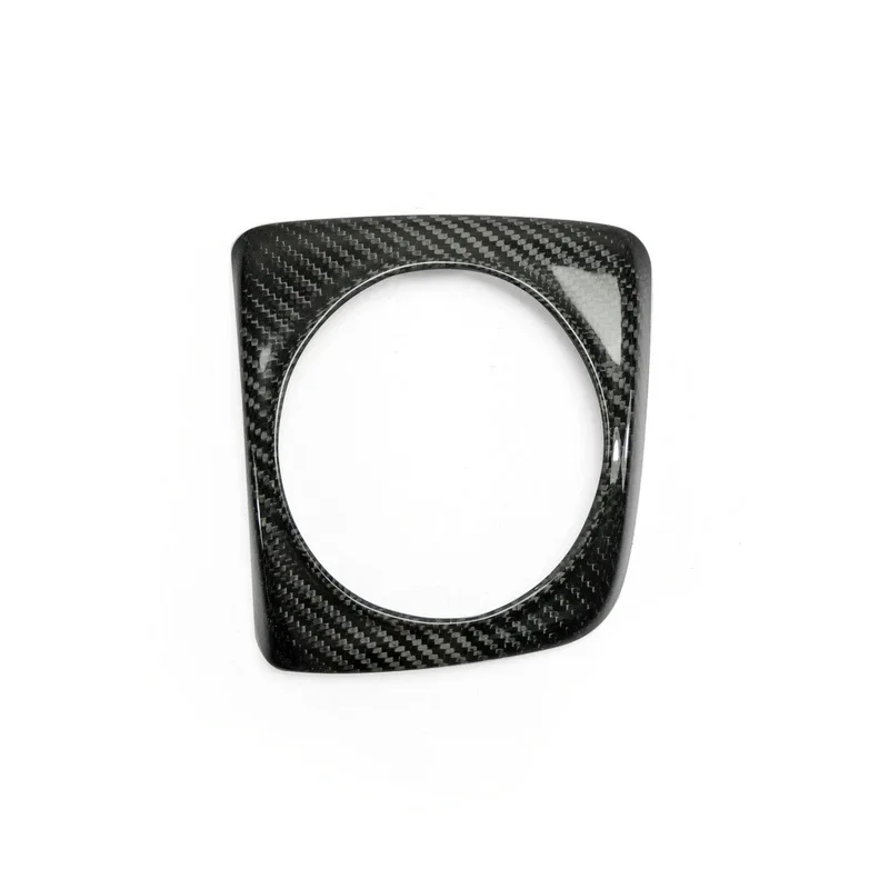 

Car-styling Carbon Fiber Shifter Trim Glossy Finish Inner Gear Surround Drift Part Fit For 06-11 Honda Civic FD2 LHD Manual Only