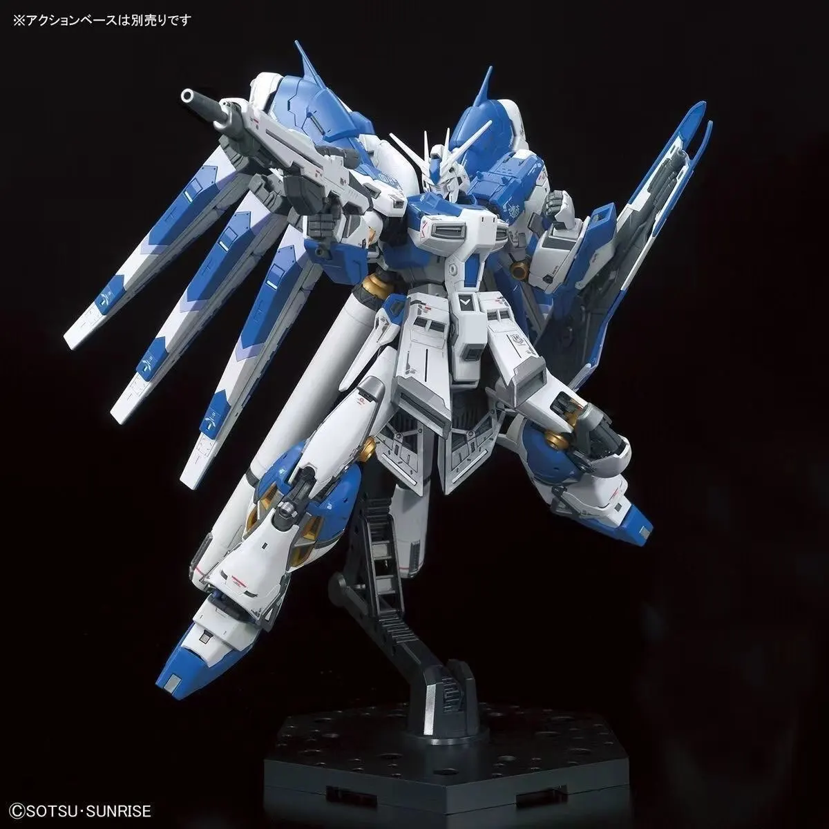 

Hi Nu Gundam RX 93 V2 Model Kit 1/144 Scale Action Figure Collectible Assembly Toy With Waterslide Decals Desktop Ornament