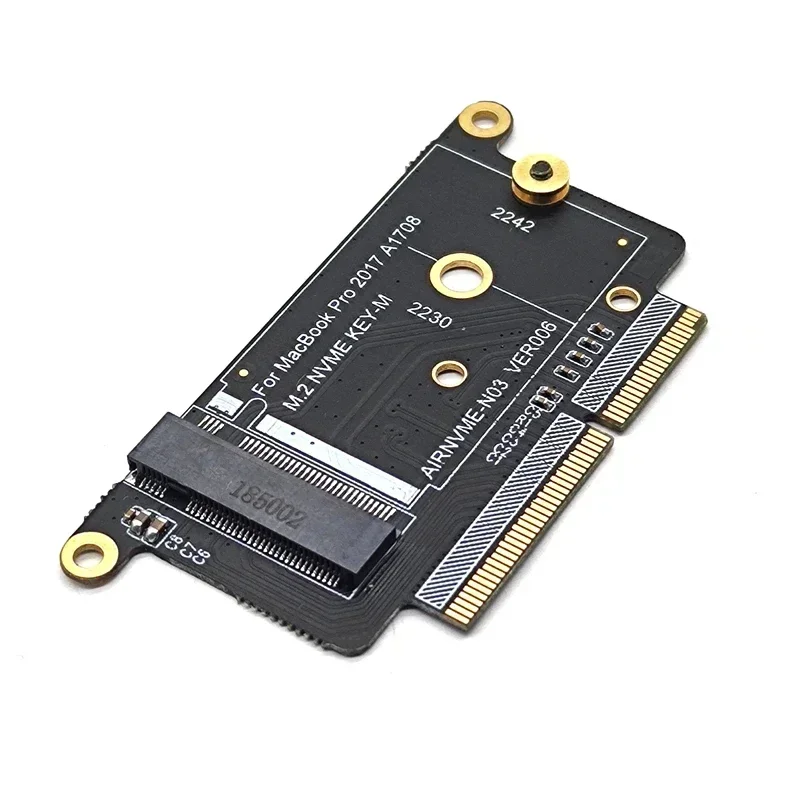 Nuevo adaptador SSD A1708 NVMe PCI Express PCIE a NGFF M2 tarjeta adaptadora SSD M.2 SSD para Apple Macbook Pro Retina 13 "A1708 2016 2017