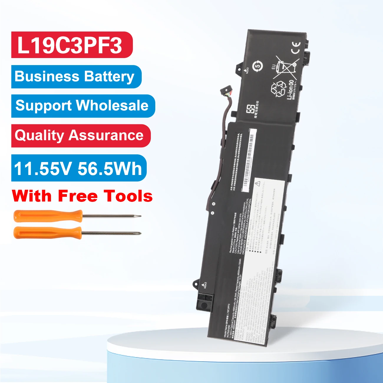 KingSener L19M3PF4 Laptop Battery For Lenovo IdeaPad 5-14ALC05 14ARE05 14ARE05 14ITL05 5B10W86957 L19M3PF3 L19C3PF3 L19L3PF7