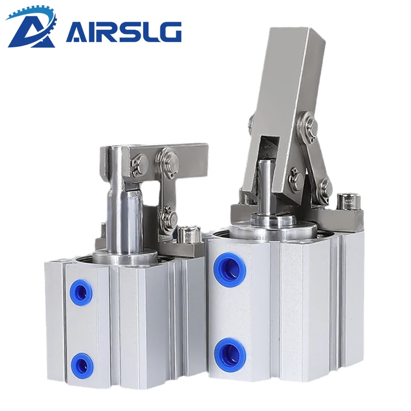 Lever cylinder pneumatic clamping rocker arm air compression fixture cylinder ALC-25/32/40/50/63/80 JGL-25/32/40/50/63/80