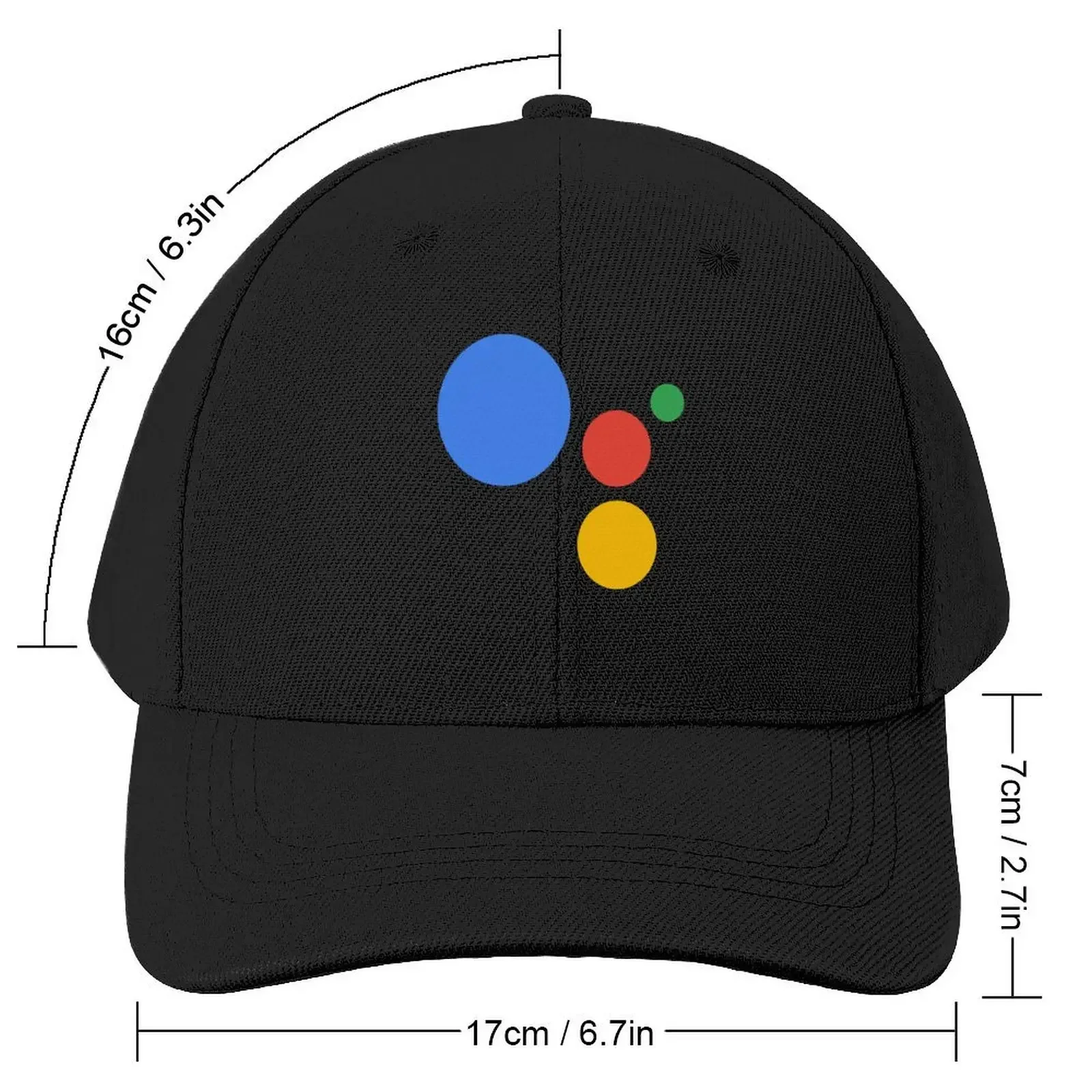 Google Assistant app logo Baseball Cap New Hat Horse Hat Ladies Men's