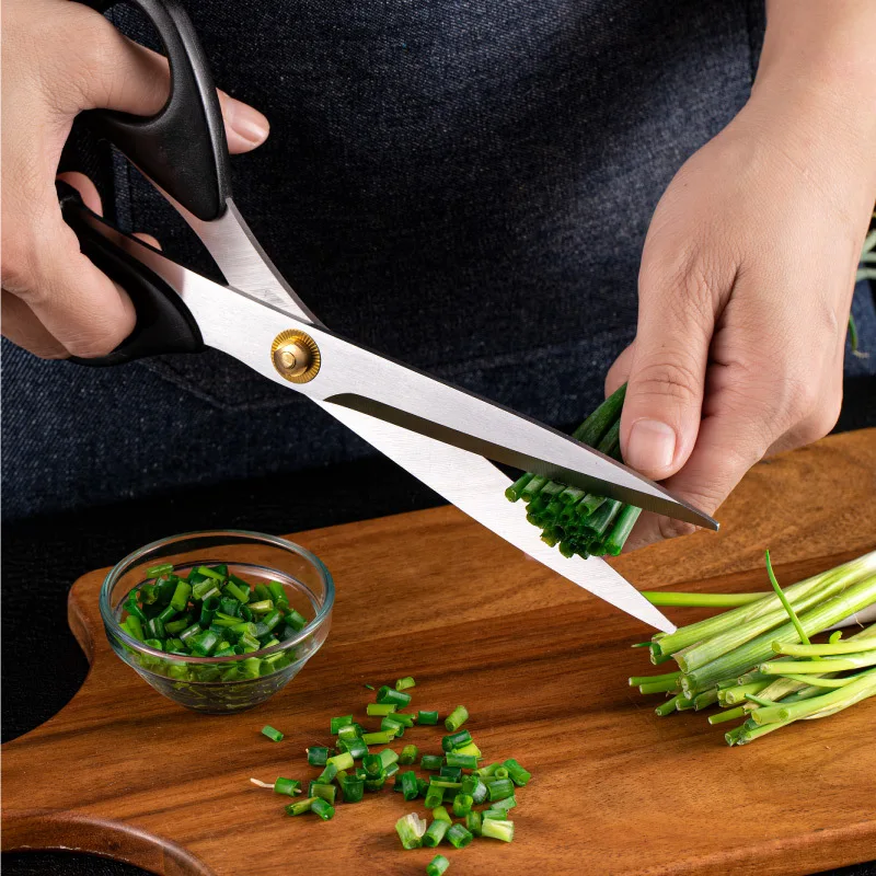 

Kitchen Scissors, Multi-Functional Household Scissors,Powerful Chicken Bone Scissors,Meat Bone Barbecue Magic Tool,Food Scissors