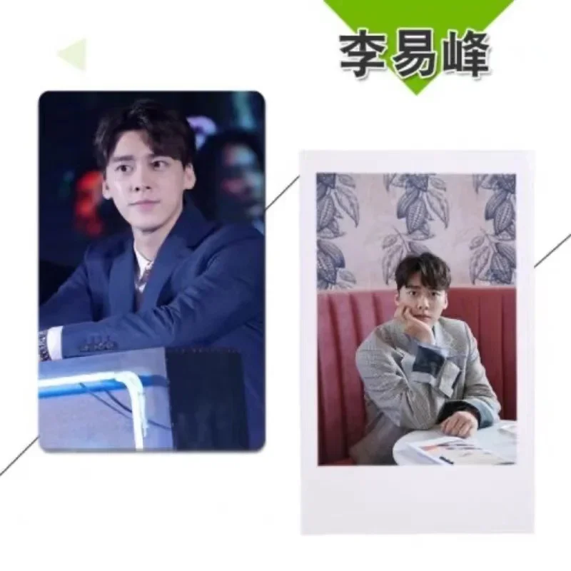 100PC No Repeat Li Yifeng HD Posters Lomo Cards Pai Li De TV The Mirror:Twin Cities Secretly Greatly Photo Meal Bus Card Sticker