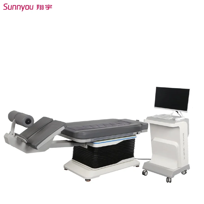 Lumbar spine traction bed device professional traction machine Electric traction therapy machine physical therapy