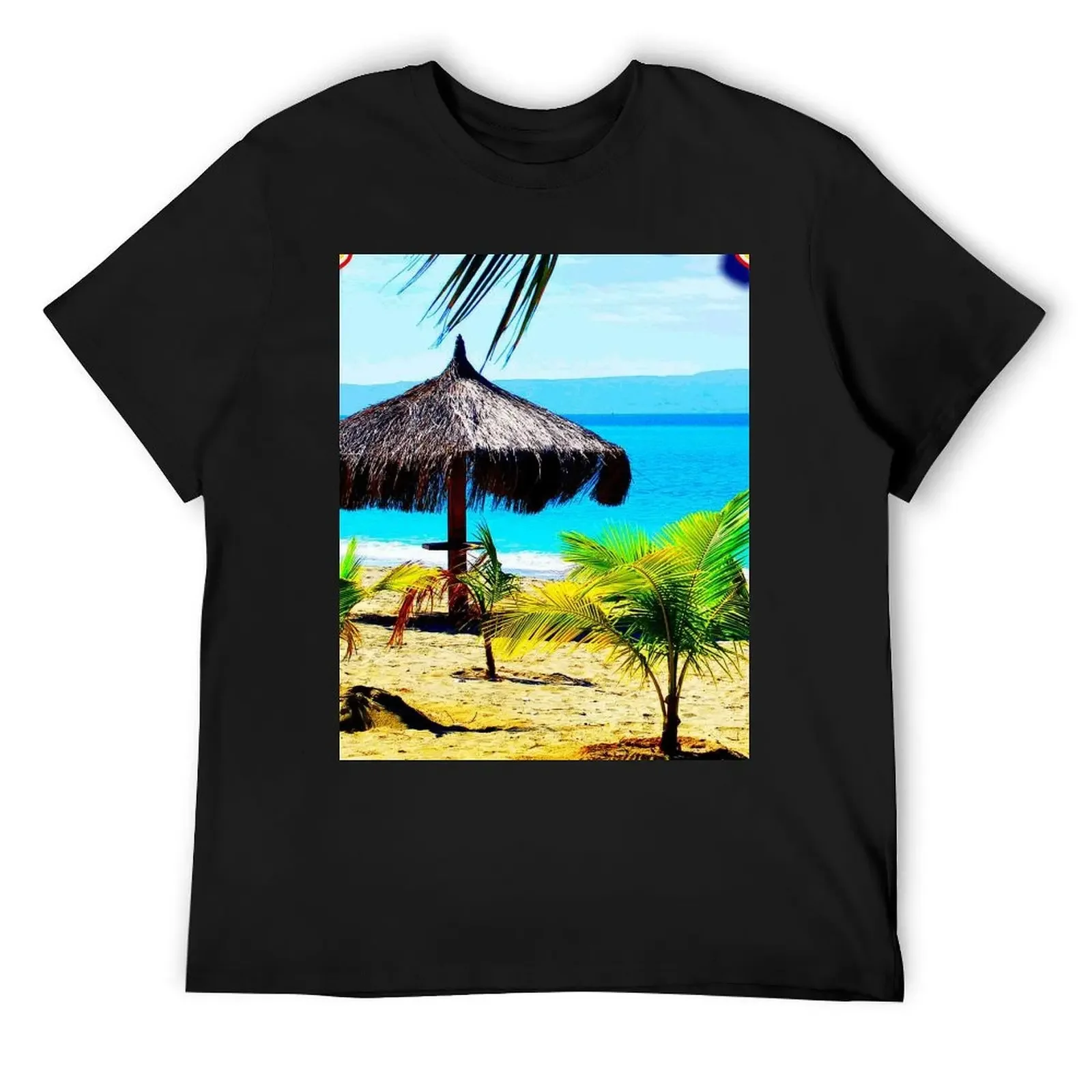 

HAITI : Vintage Tourism Advertising Print T-Shirt blacks sublime vintage t shirts men t shirts high quality