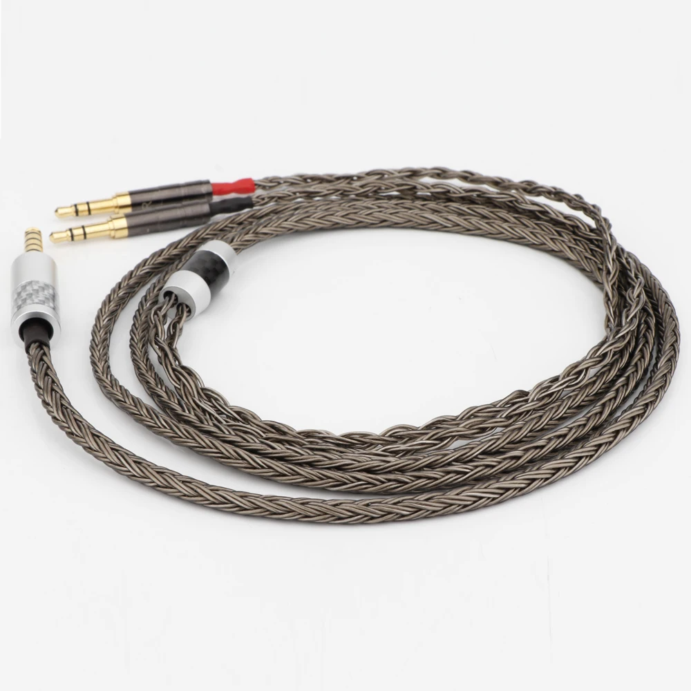 Sony MDR-Z7 Z1R Z7M2 балансировочный кабель для наушников D7100 D7200 D600 4-контактный XLR 4,4 3,5 посеребренный кабель для обновления из монокристаллической меди