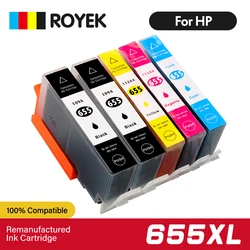 655XL Compatible Ink Cartridge For HP 655 HP655 Deskjet 3525 5525 4615 4625 4525 6520 6525 6625 Printer XL