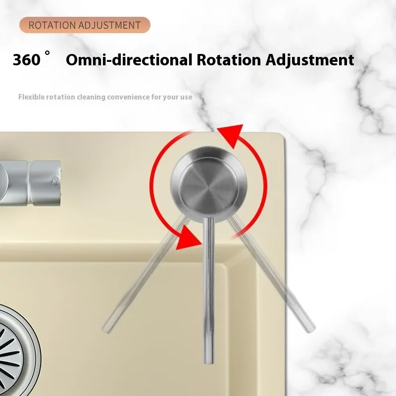 ZEXEF Home Accessory Kitchen Detergent Dispenser Black Marble Soap for Sink Pump Stainless Steel Liquid Pressure Hand Hardware