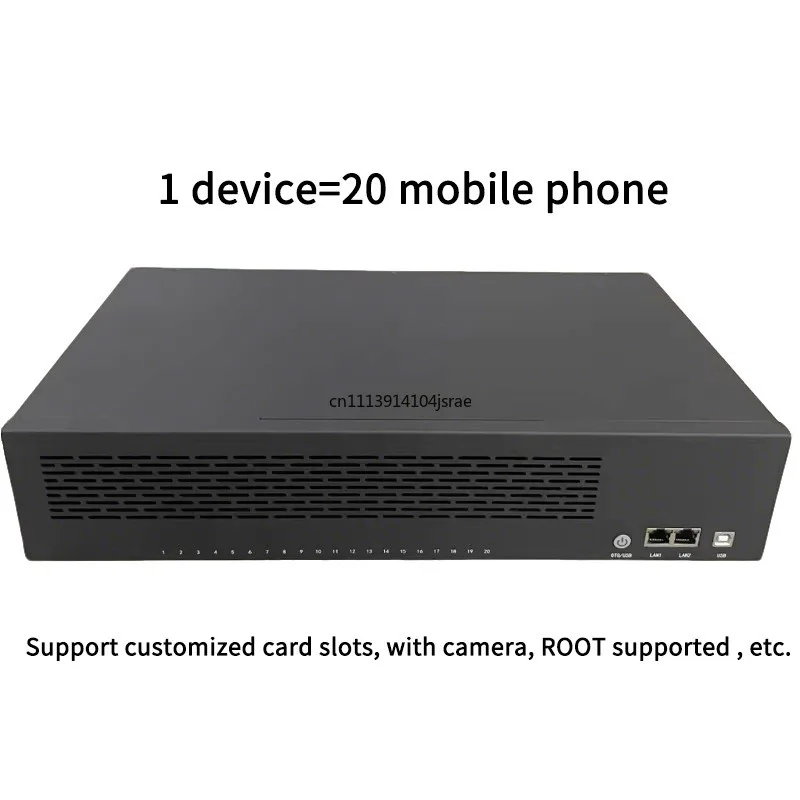 Phone Farm Box Mobile Motherboard Farm Box Customizable Card Slot, Camera, ROOT Permission For Studio Phone Group‑Control System
