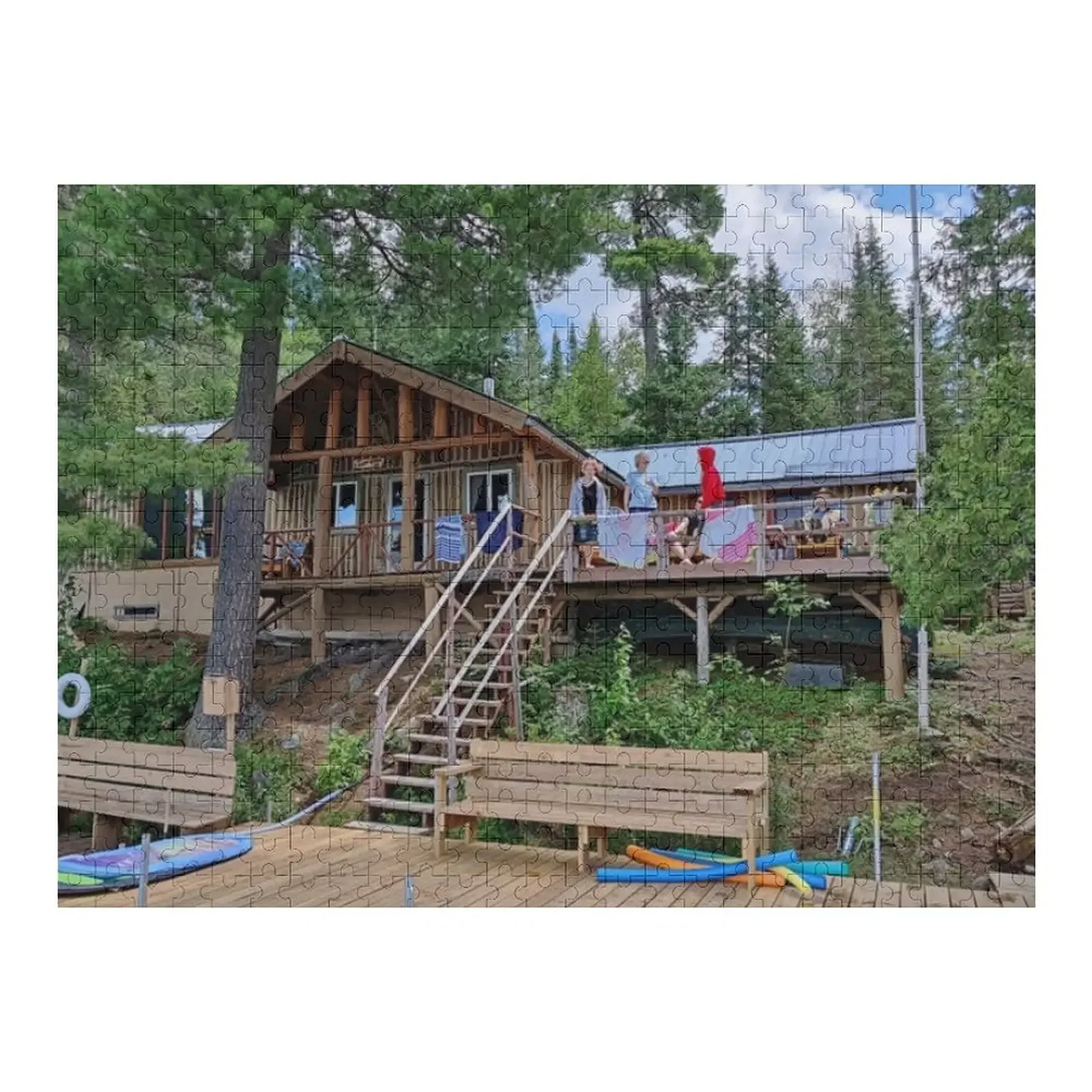 

Пазл The Great Escape Inn, персонализированные подарки для детей, деревянное имя, настройка для детей, головоломка