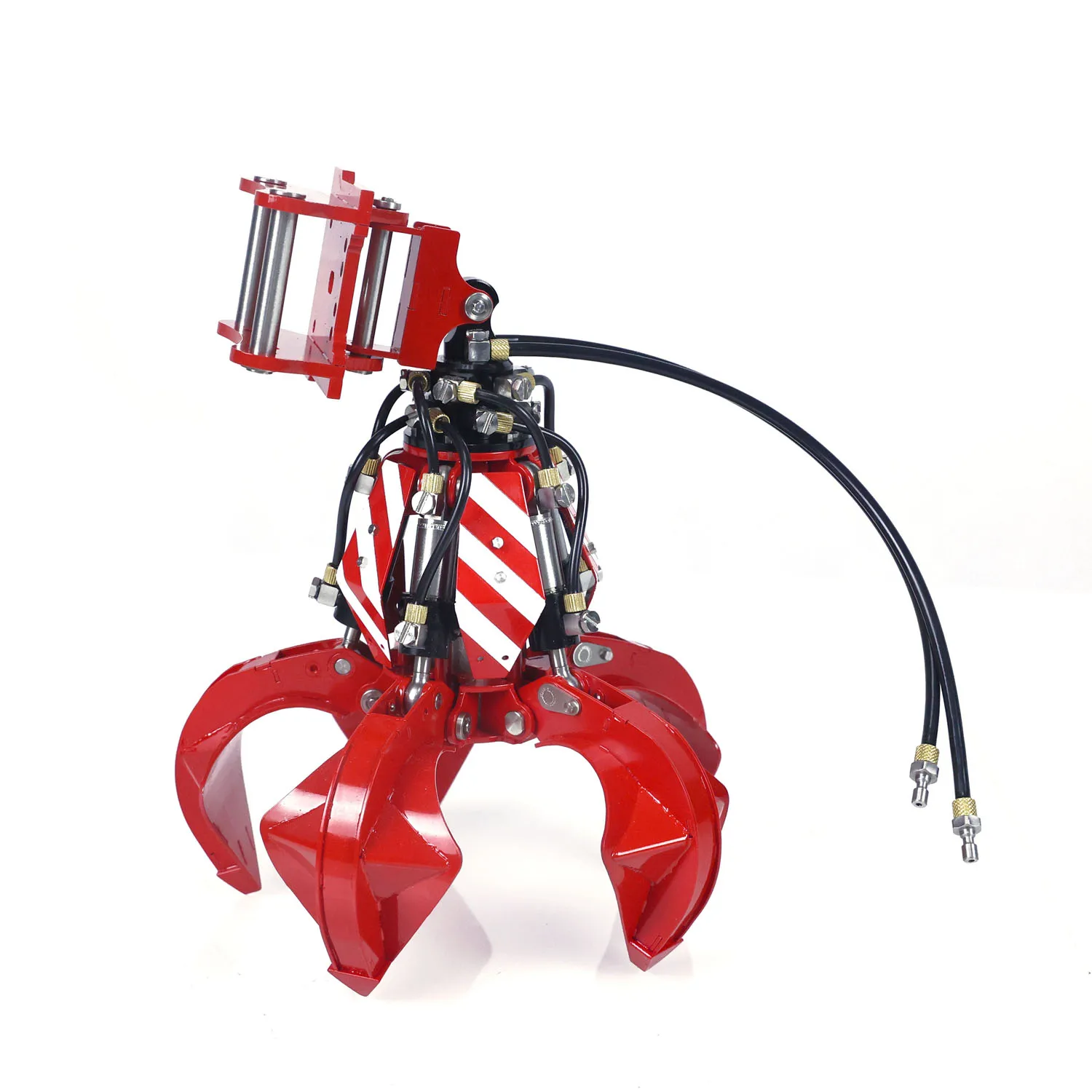 

Металлические гидравлические детали для захвата апельсиновой кожуры LESU для радиоуправляемых экскаваторов 1/14 ET35 B0006, модели THZH1523