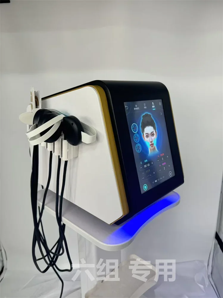 MYOslim EMS RF Elektromagnetisches Muskelbildung- und Hautstraffungsgerät, nicht-invasives Gesichtslifting, Faltenentfernung, Schönheitsgerät – Detail 1