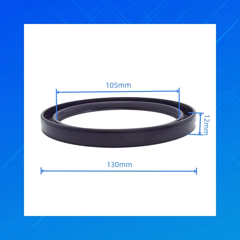 

Size105x130x12 mm DMHUI High Temperature Resistant NBR Oil Seal,Fit for ZF:0734319551 Dynamic 1022 Swing Reducer SOMO 2131
