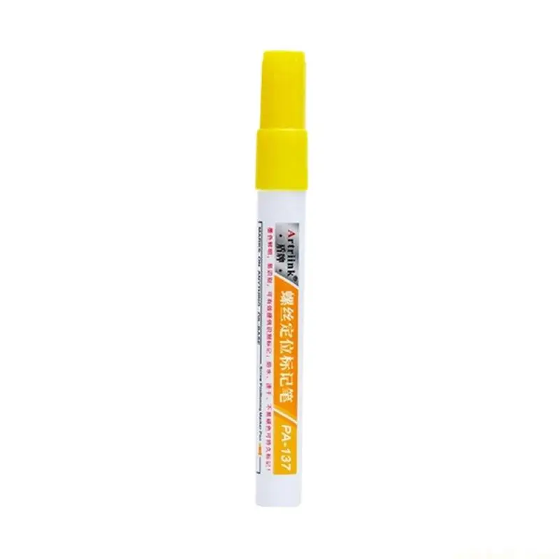 3mm Fine Point Screw Marking Pen Quick Dry Inks Screw Positioning Paint Pen For Electronic And Machinery