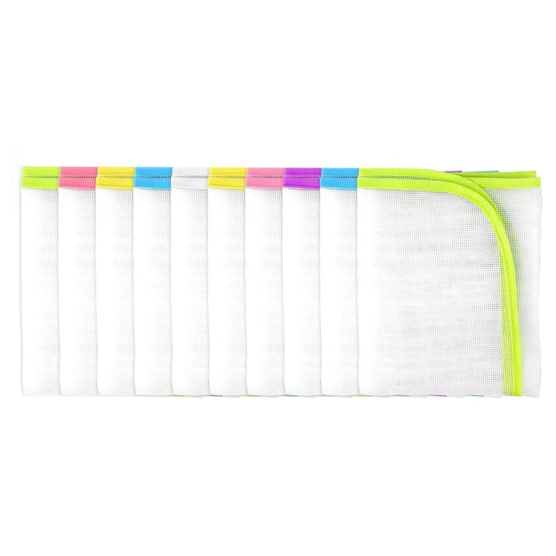 15PCS Household Ironing Cloth 24X16in Over Ironing Board Hanger Pressing Cloth For Ironing Reusable