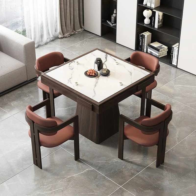 Mahjong table egg special table solid wood eight immortals table square square table dining table