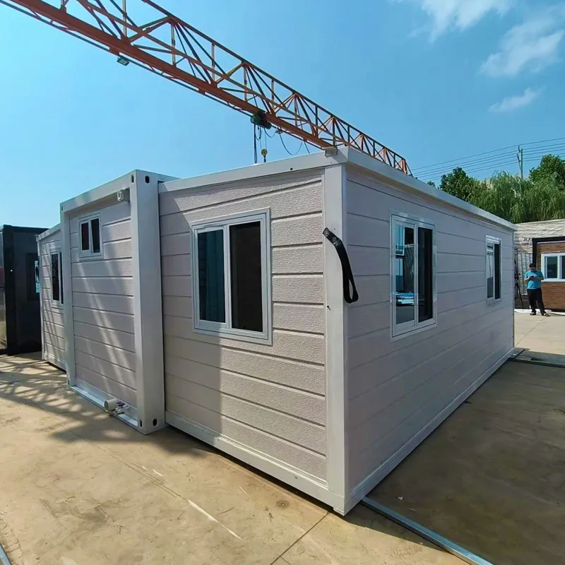 Folding Container House Foldable Prefab Home Custom Expandable Living Space Outdoor Camping Garden Office Emergency Shelter Use