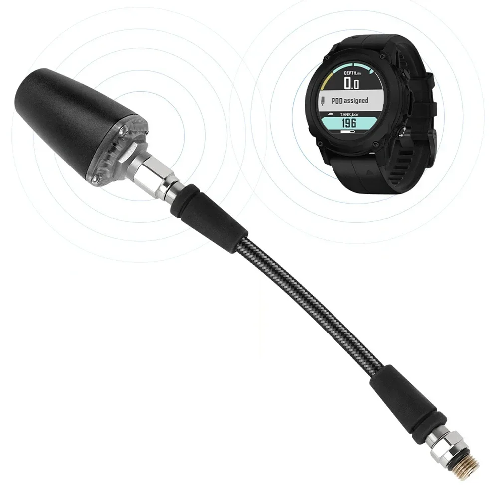 

Шланг высокого давления для подводного плавания, плетеный шланг для манометра SPG, 1-й ступенчатый манометр, интерфейс 7/16‐20UNF, 300 бар