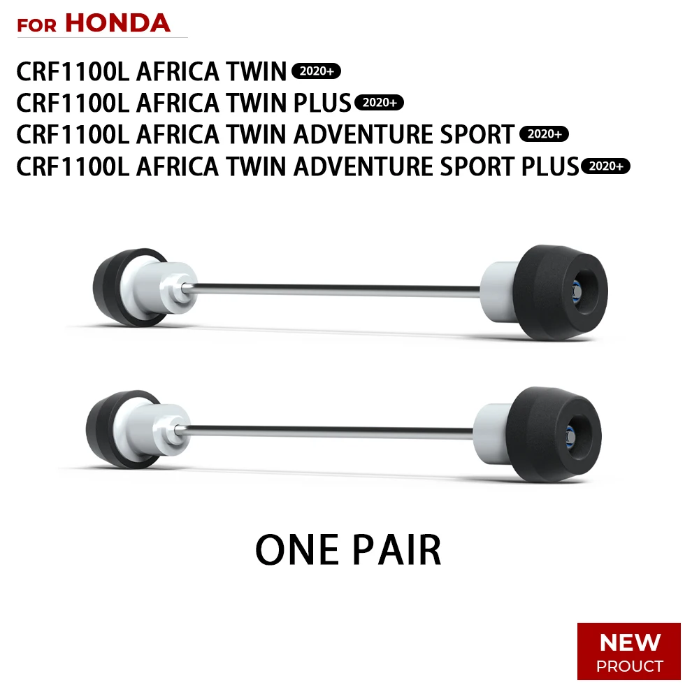 

CRF1000L Africa Twin 2016 To 2020 Anti-collision Slider Accessories For HONDA Motorcycle Front Rear Axle Fork Crash Slider