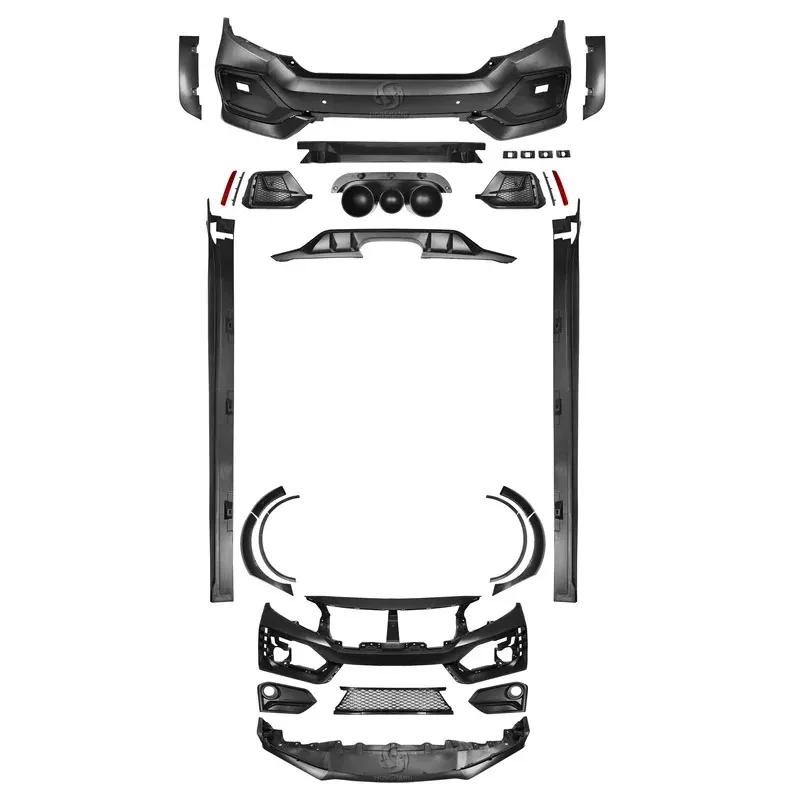 Factory hot sale Honghang High Quality Auto Parts cv Upgrd Type-R Body Kit