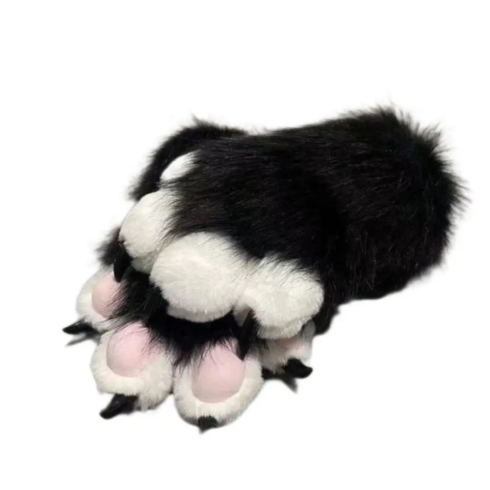 Fashion Cartoon Cosplay Costume Gloves Squeaky Kig Fursuit Kigurumi Cat Claw Mittens Warm Thicken Cosplay Props Cosplay Props