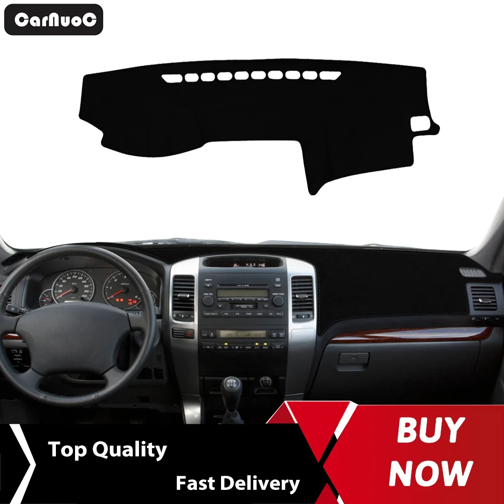 

For Toyota Land Cruiser Prado 120 J120 2003-2009 Dashboard Protector Pad Anti-Slip UV Heat Resistant
