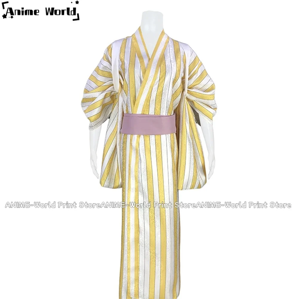 

《Custom Size》Unisex Anime Cos Vinsmoke Sanji Kimono Cosplay Costumes Halloween Christmas Party Uniform Suits