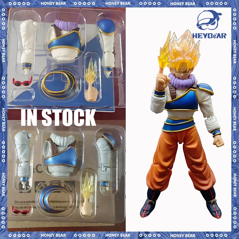 

In Stock New Dragon Ball Shf Instant Transmission Son Goku Chibi Dam'Z Clothes Accessories Action Figures Dolls Collections Toys